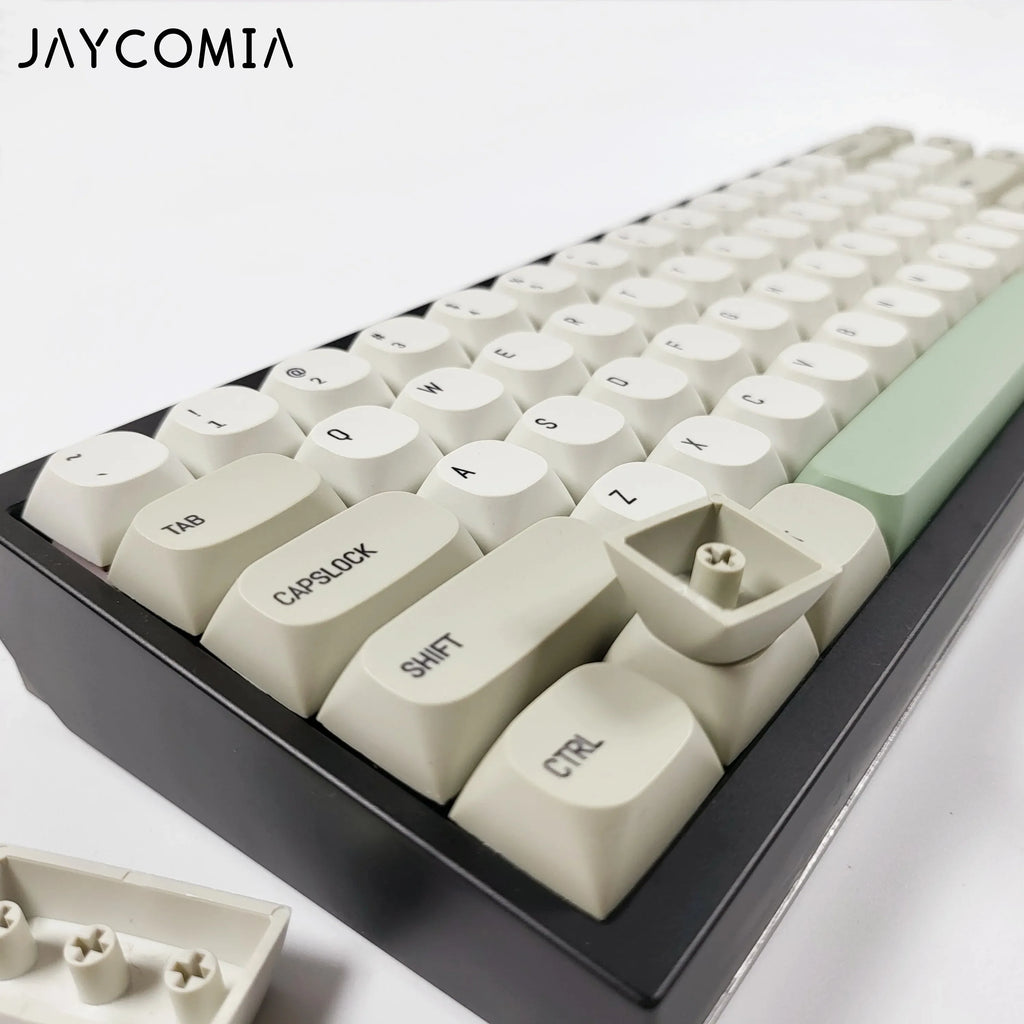 Teclas Retro JMA PBT, teclas para teclado mecánico, diseño ISO ES, coreano, español, francés, alemán, Abnt2, italiano, ruso, inglés