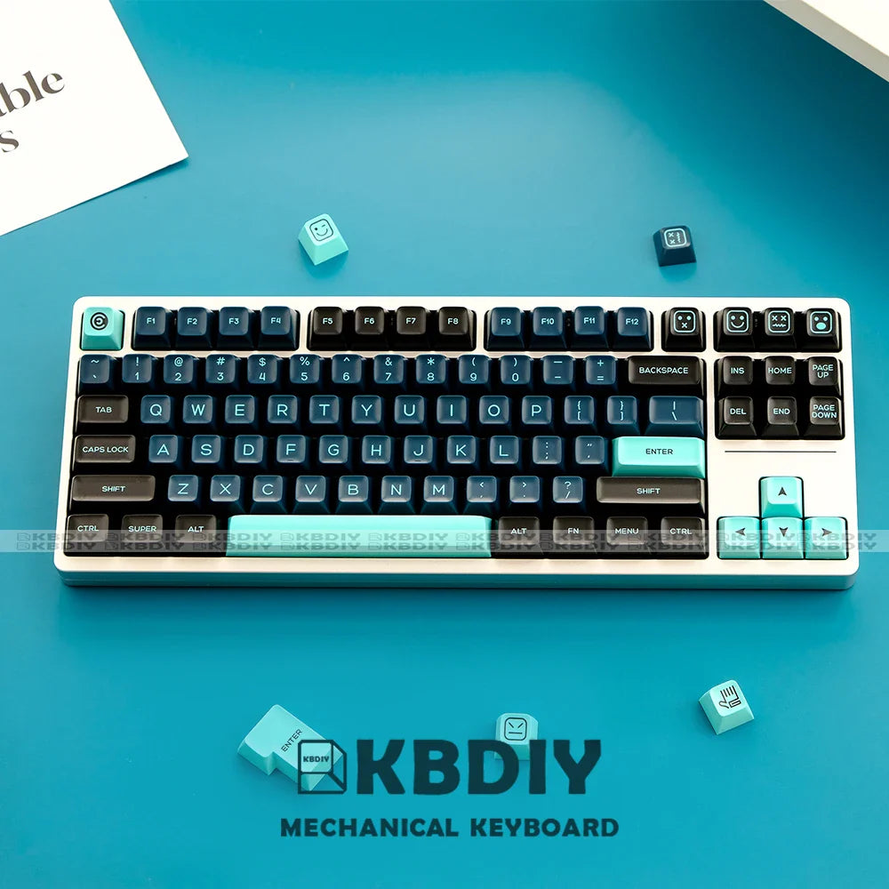 KBDiy GMK Monster Keycaps personalizado PBT SA perfil 160 teclas ISO Teclado mecánico Keycap para interruptores MX GMK67 G500 84/87/96
