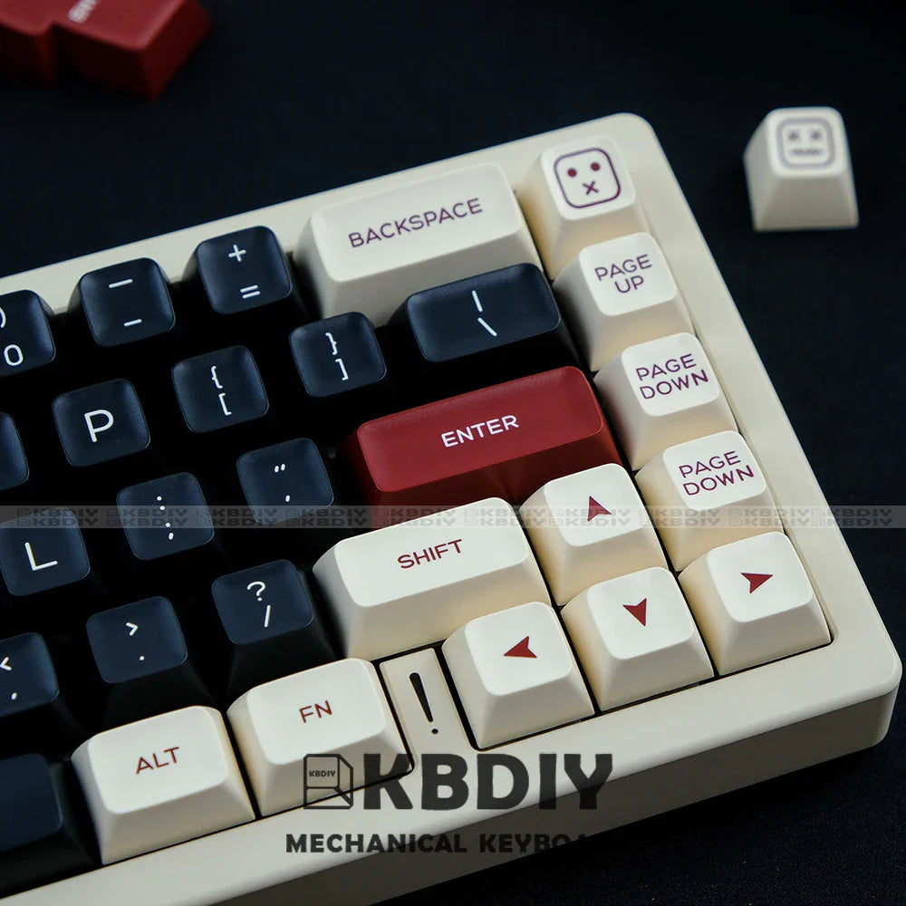 KBDiy Rome Keycaps SA perfil PBT Keycap personalizado para juego de teclado mecánico ISO 160 teclas doble disparo para GMK67 61/68/71/84/87