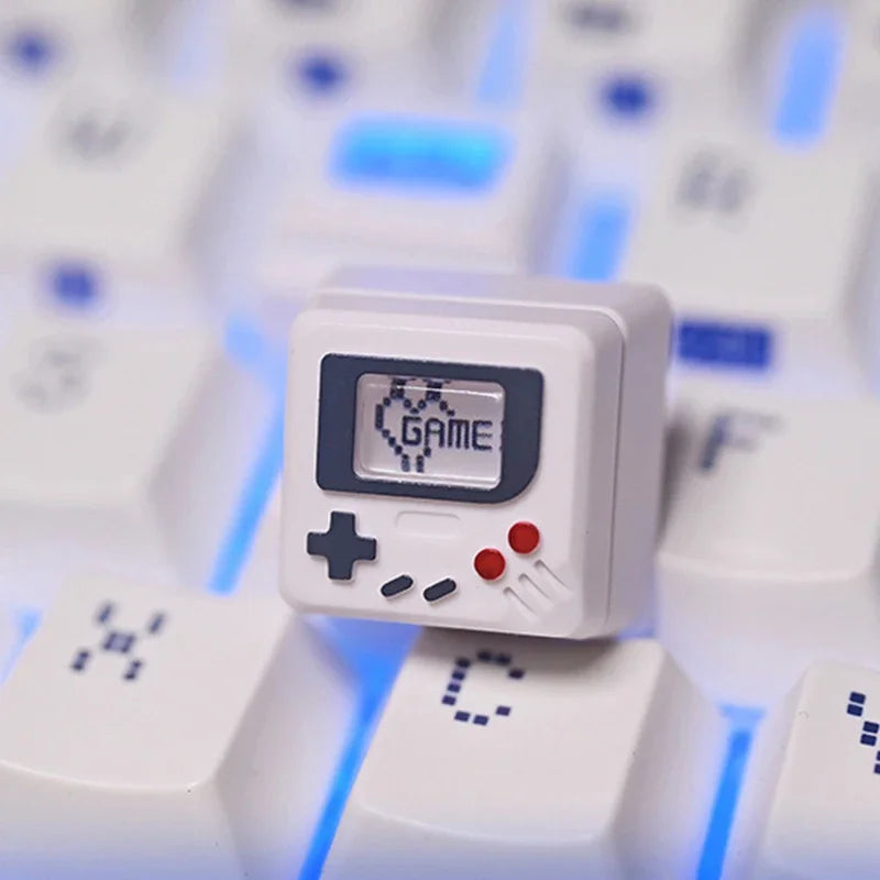 K-04 Keyboard Keycaps 3In1 For Mechanical Classic Retro Cute Transparent Key Cap Suit Cute Button Personalized Keycaps