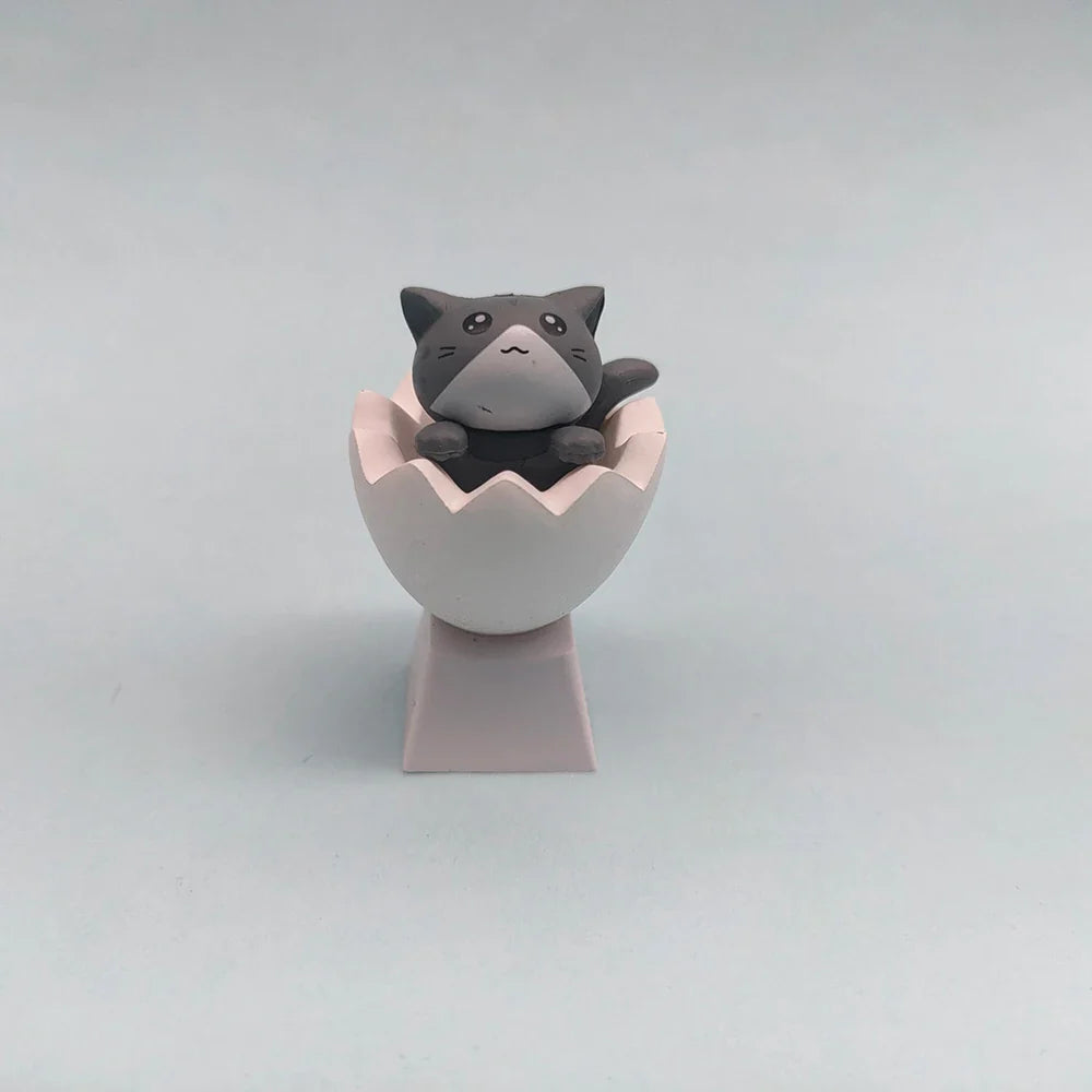 用可爱的猫咪键帽定制您的键盘 - PBT Axis Cherry MX Artisan 动漫粉色卡哇伊配件