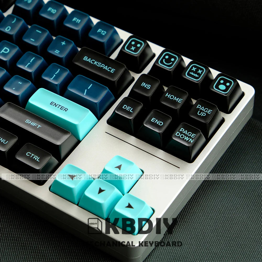 KBDiy GMK Monster Keycaps personalizado PBT SA perfil 160 teclas ISO Teclado mecánico Keycap para interruptores MX GMK67 G500 84/87/96