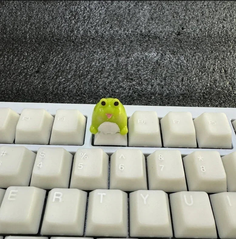 Mifuny Jujutsu Kaisen Keycaps Satoru Gojo Anime Keycap Custom Handmade Resin Cross Axis Key Caps for Mechanical Keyboard Crush80