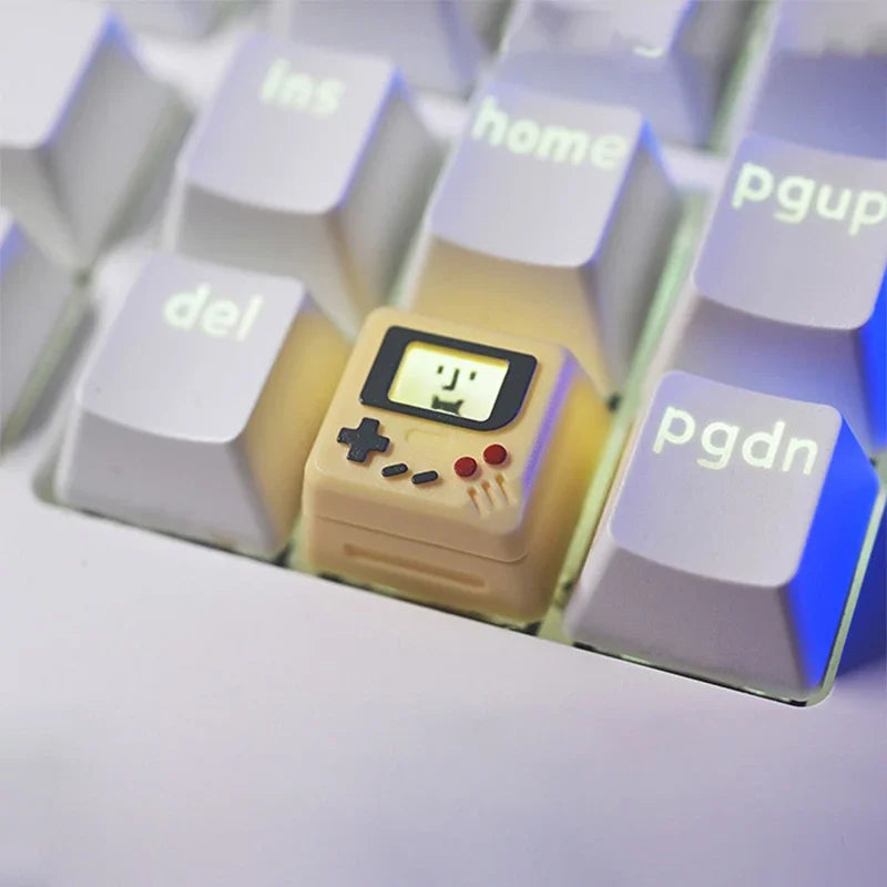 K-04 Keyboard Keycaps 3In1 For Mechanical Classic Retro Cute Transparent Key Cap Suit Cute Button Personalized Keycaps