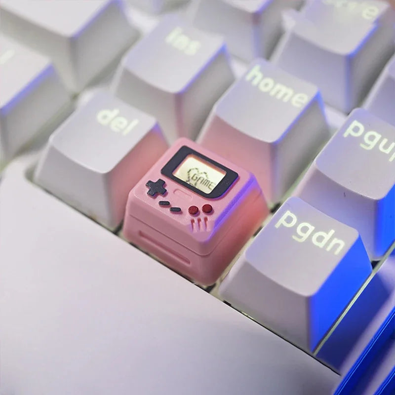 K-04 Keyboard Keycaps 3In1 For Mechanical Classic Retro Cute Transparent Key Cap Suit Cute Button Personalized Keycaps