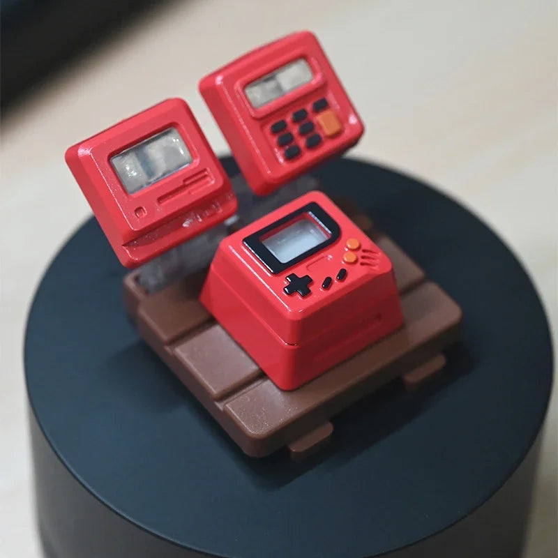 K-04 键盘键帽 3合1 适用于机械经典复古可爱透明键帽套装可爱按键个性键帽