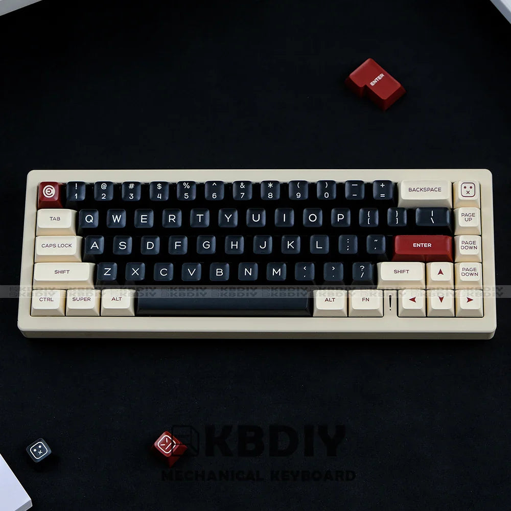 KBDiy Rome Keycaps SA perfil PBT Keycap personalizado para juego de teclado mecánico ISO 160 teclas doble disparo para GMK67 61/68/71/84/87