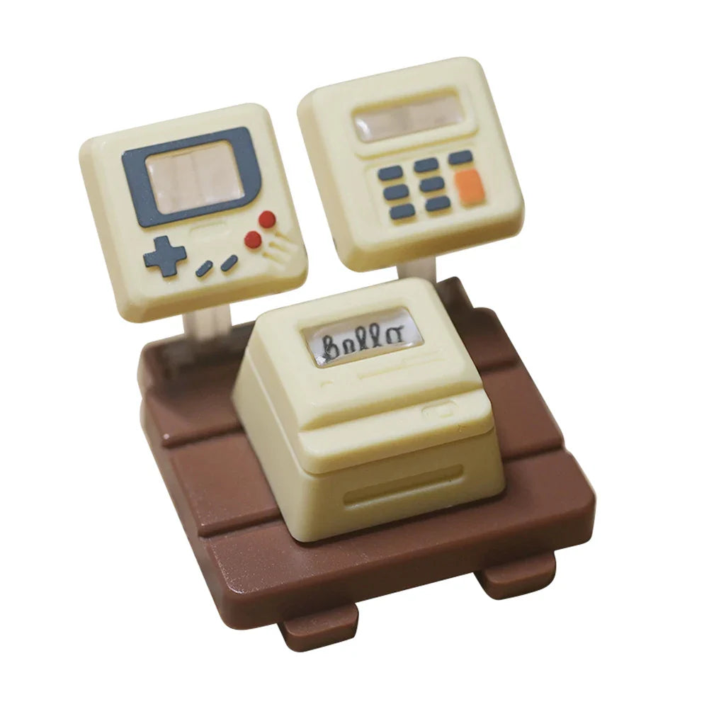 K-04 键盘键帽 3 合 1 替换机械键盘键帽 复古游戏机键帽 可爱透明键帽套装