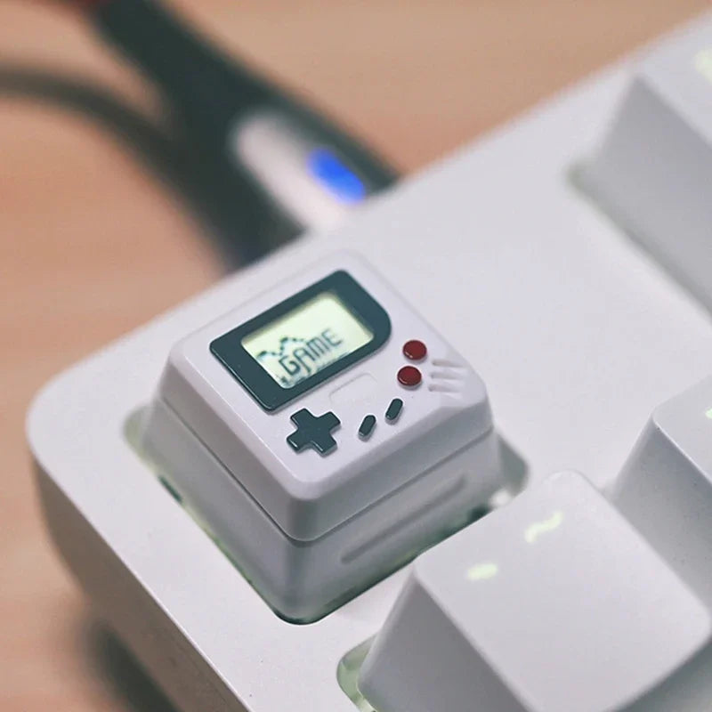 K-04 Keyboard Keycaps 3In1 For Mechanical Classic Retro Cute Transparent Key Cap Suit Cute Button Personalized Keycaps