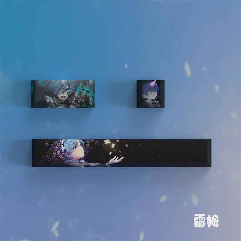 日本动漫卡通键帽个性化PBT键帽樱桃型机械键盘帽游戏装饰