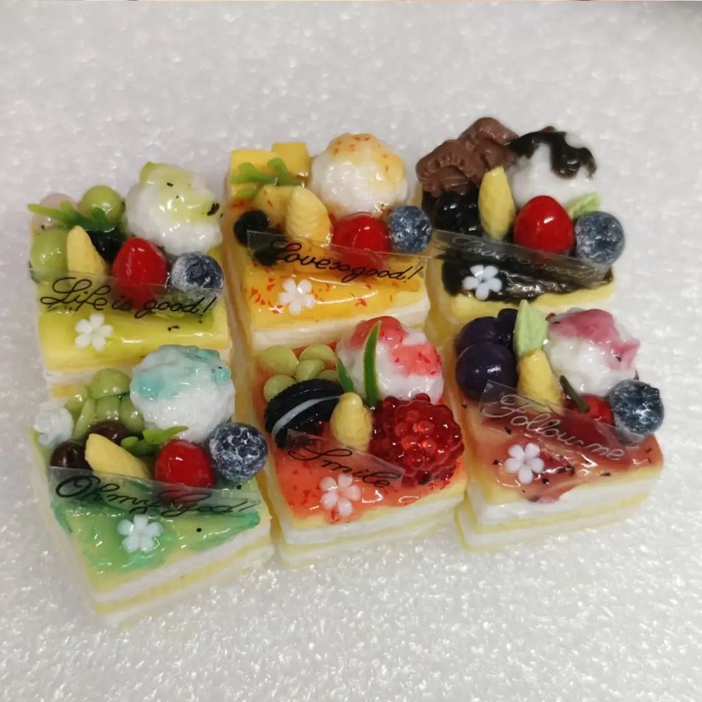 原創可愛蛋糕鍵帽卡哇伊粘土鍵盤帽定製手工遊戲藝術鍵帽適用於機械鍵盤禮物 MX Switch