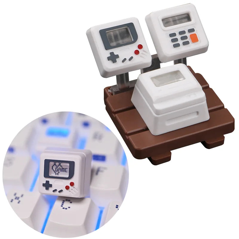 2023 K-04 MAC FC, teclas de juego Retro clásicas, teclado mecánico, bonita tapa de llave, botón de juego, teclas personalizadas para interruptor