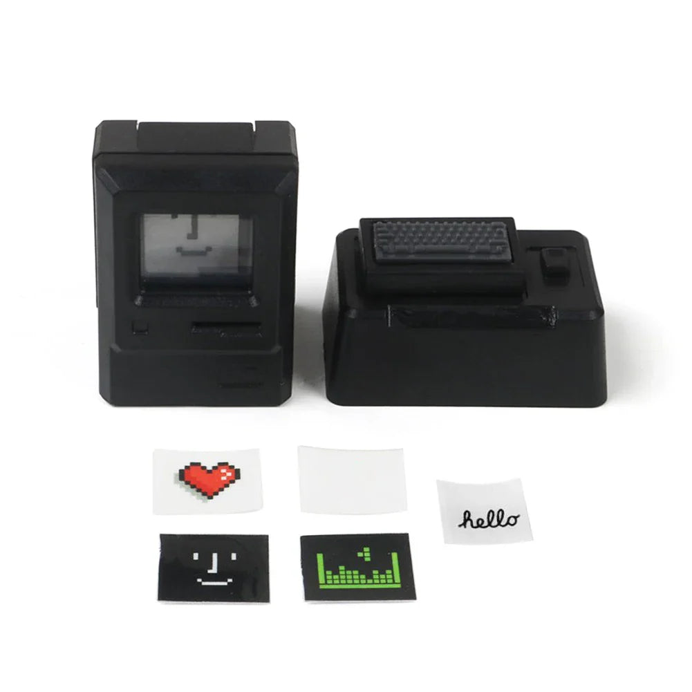 K-04 键盘键帽 3 合 1 替换机械键盘键帽 复古游戏机键帽 可爱透明键帽套装