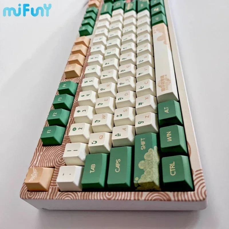 王国之泪键帽 塞尔达斯传说键帽 PBT 定制樱桃阿米洛 IKBC 可爱键盘帽 适用于甘明机械键盘