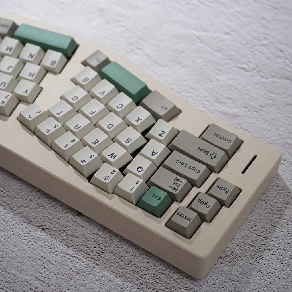 Teclas Gmk 9009, 173 teclas, perfil de cereza, teclas ABS, doble disparo, teclas con personalidad inglesa para teclado mecánico 64/68/75/84