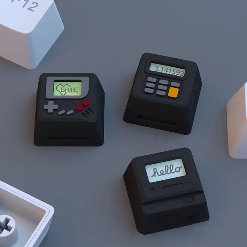 K-04 键盘键帽 3合1 适用于机械经典复古可爱透明键帽套装可爱按键个性键帽